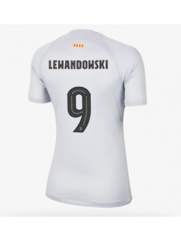 Barcelona Robert Lewandowski #9 Ausweichtrikot für Frauen 2022-23 Kurzarm